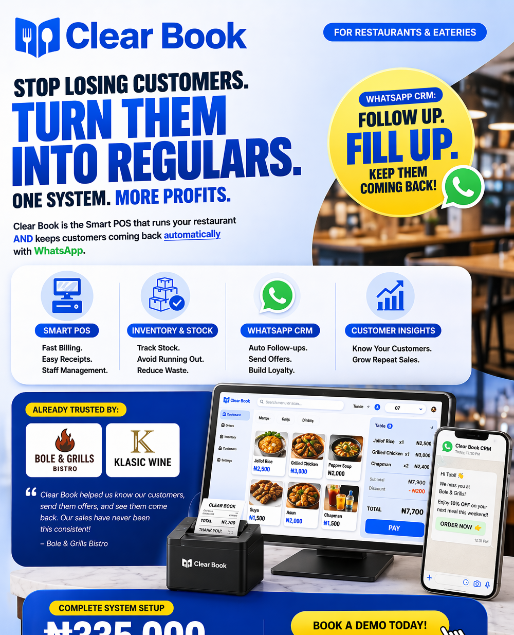 Clear Book_ Smart POS for Restaurants